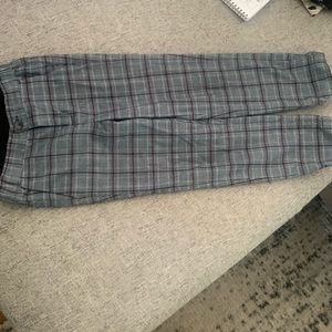 Holiday pants fancy unique cuff bottom to not ride up